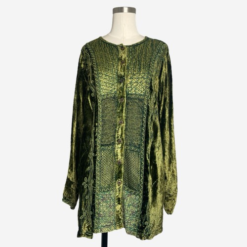 Tunica marisol velluto verde - tunica,