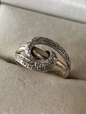 Anello Bicolore Oro Bianco