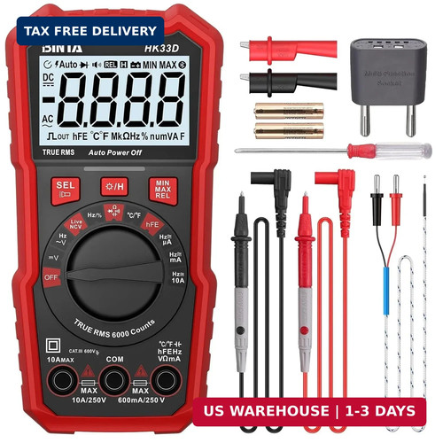 6000 counts digital multimeter - digital,