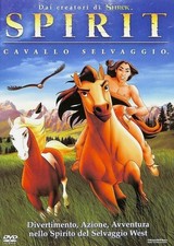 DVD SPIRIT CAVALLO SELVAGGIO DREAMWORKS EDIZIONE ITALIANA 2003 USATO