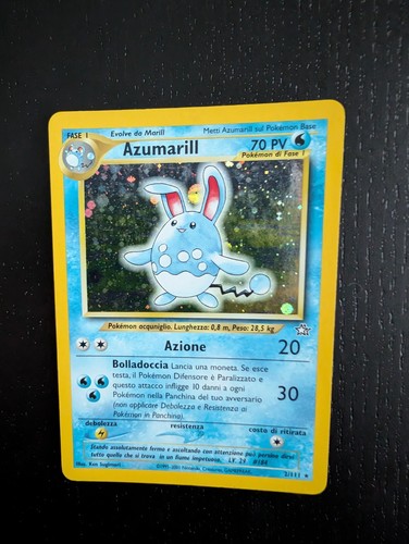 Pokémon azumarill holo - holo, 2/111-