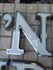 LETTERA N SCATOLATA VINTAGE