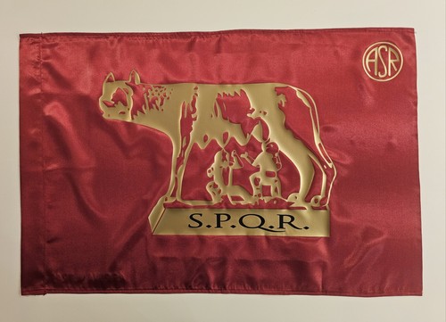 Bandiera roma fans lupa - bandiera,