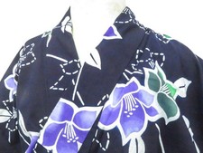 KIMONO GIAPPONESE YUKATA VIOLA