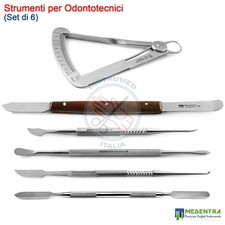 Strumenti per Odontotecnici Miscelazione e Modellazione di Cera Intagliatore Kit
