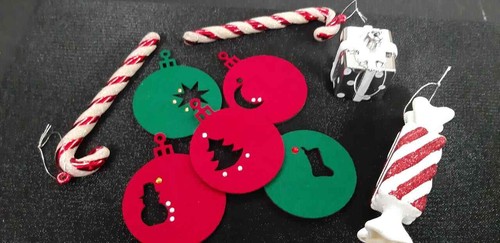 Decorazioni natalizie - 5, pz