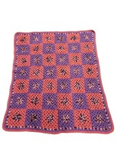 Coperta quadrata fatta a mano