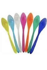1000 pezzi Cucchiai 14Cm Cucchiaini Plastica per Granita Gelati Yogurt