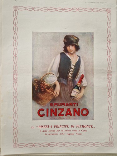 1930 pubblicità spumanti - pubblicitÀ,