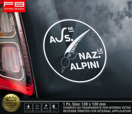 Adesivo sticker alpini - adesivo, ana
