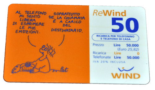 Scheda telefonica wind - telefonica,