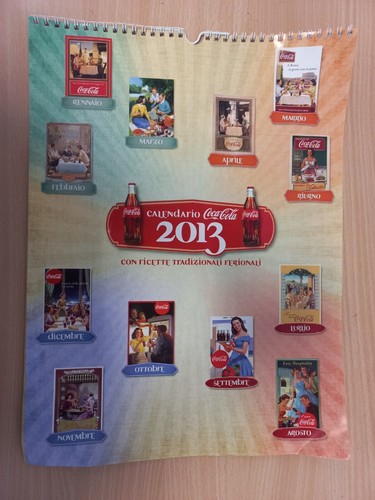 Calendario coca cola - calendario,