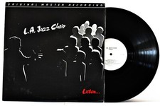 AUDIOPHILE MOBILE FIDELITY MFSL 096 L.A. JAZZ CHOIR "Listen" JVC JAPAN