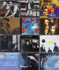 U2 12 cd singoli rari in blocco