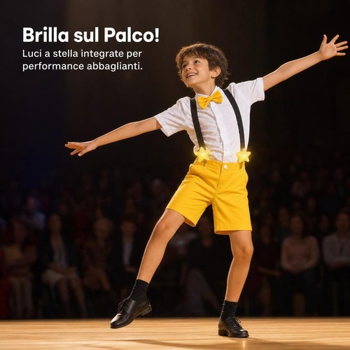 Vestito ballo bambini set - vestito, da