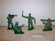 SOLDATINI JECSAN SPAGNA-60mm-ANNI 70-WW2-3 JAPANESE-1 US INFANTRY