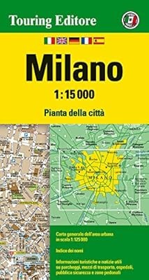 Milan - (pianta, citt�)