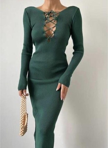 Abito donna pinko verde - donna,