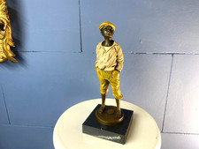 Scultura in bronzo tessuto