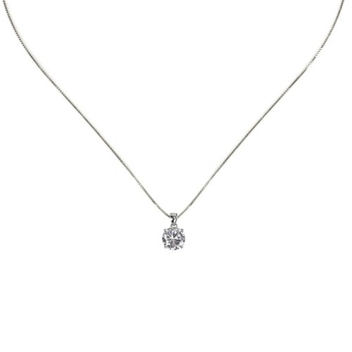 Sodini collana con zircone - collana,