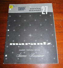 Marantz 27 Manuale di servizio