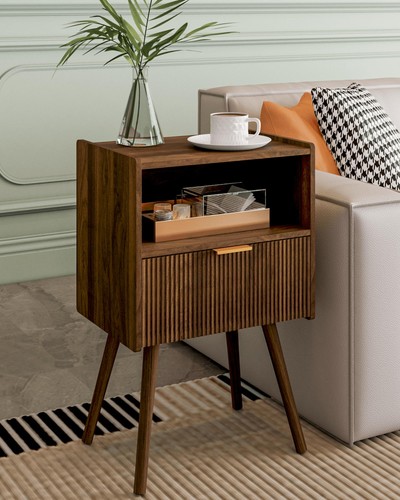 Comodino moderno con - comodino,