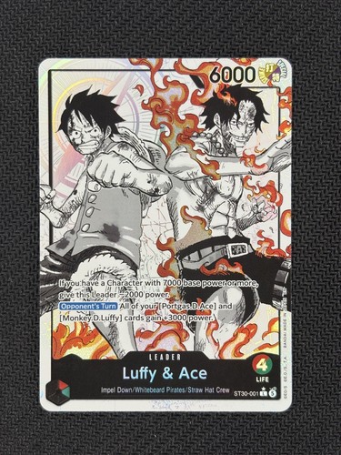 Luffy ace st30 001 - luffy, starter