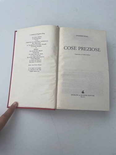 Stephen king cose - stephen, preziose