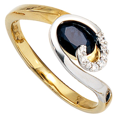 Anello donna zaffiro 8 - zaffiro, &
