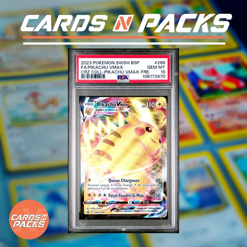 Carte pokemon pikachu - pokemon, 286