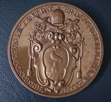 Medaglia Papale Pio XII Annuale A.I Molto Rara