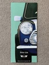Listino prezzi Mini 1.3i Mini