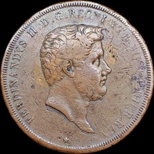 NAPLES 10 TORNESI 1839