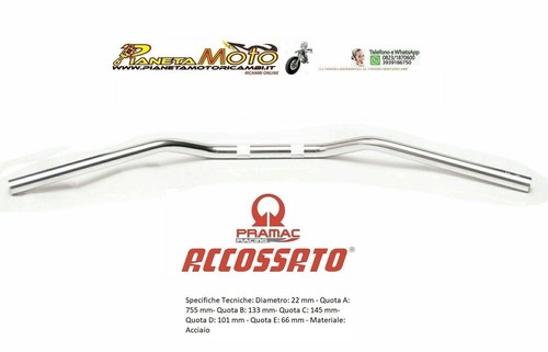 Manubrio accossato hb150c - manubrio,