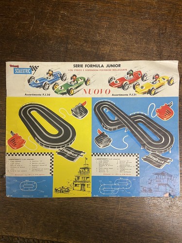 Brochure scalextric serie - scalextric,