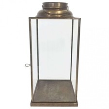 Lanterna in Vetro e Acciaio