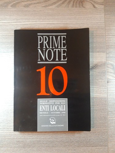 Prime note ottobre 1990 - prime,