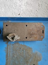 Antique Iron Lock With Key