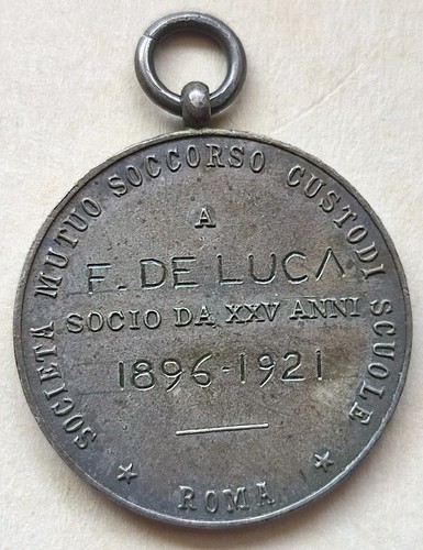 Medaglia società mutuo - medaglia,