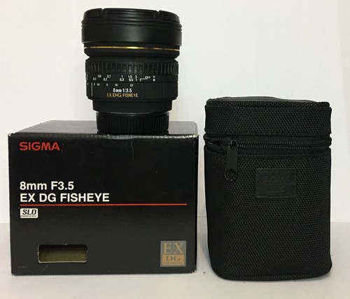 Sigma 8mm ex - f/3.5, dg
