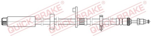 Tubo freno quick brake 824 - freno, 32.824