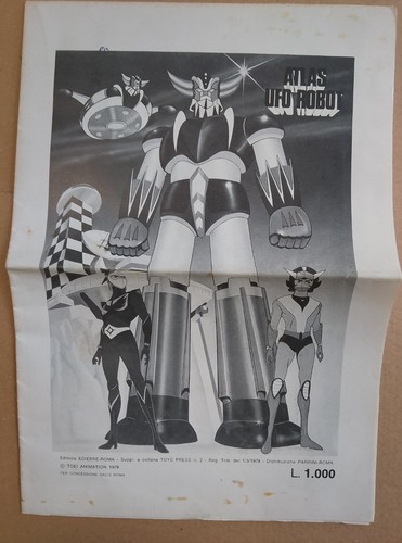 Poster atlas ufo - ufo, robot