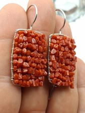 Orecchini  Vero Corallo di