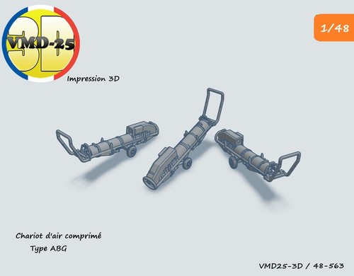 Set chariot bouteilles - set, d'air