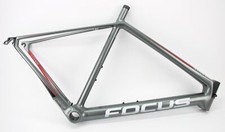 Bici da corsa Focus Izalco Race 28 pollici telaio carbonio road frame 54 cm taglia M grigia nuova