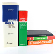 Lotto 5 Dizionari Serbocroato Lingua Italiana Inglese Sinonimi Contrari Libri