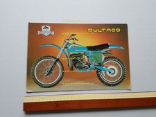 Bultaco Pursang 250-370 MK 11 cross 1977 depliant originale ITALIANO