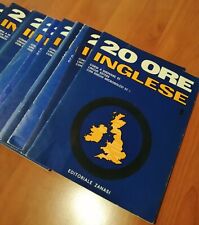 Corso semi completo di Inglese Vintage anni 60 - 20 Ore Inglese su Dischi da 33
