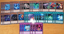 Yu-Gi-Oh! Deck DRAGO ACQUATICO LEGAME H20 [40 CARTE] Completo & 100% ITALIANO