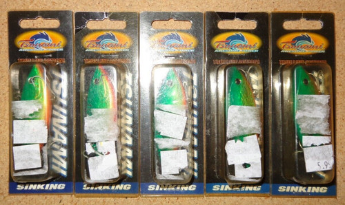 Lotto esche pesca nuove - 5,